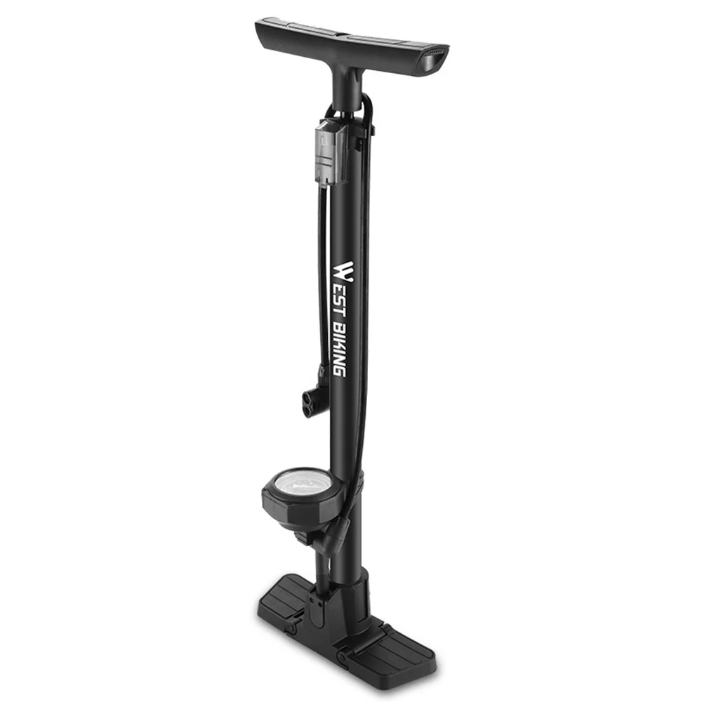 Manuell sykkelpumpe 160 PSI med trykkmåler