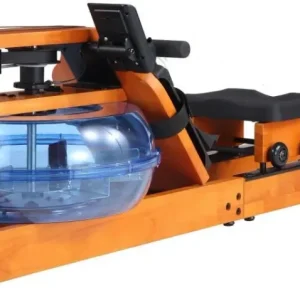 Romaskin Vannmotstand Eik, Skinne 112cm, LCD-display DelSport DS6203