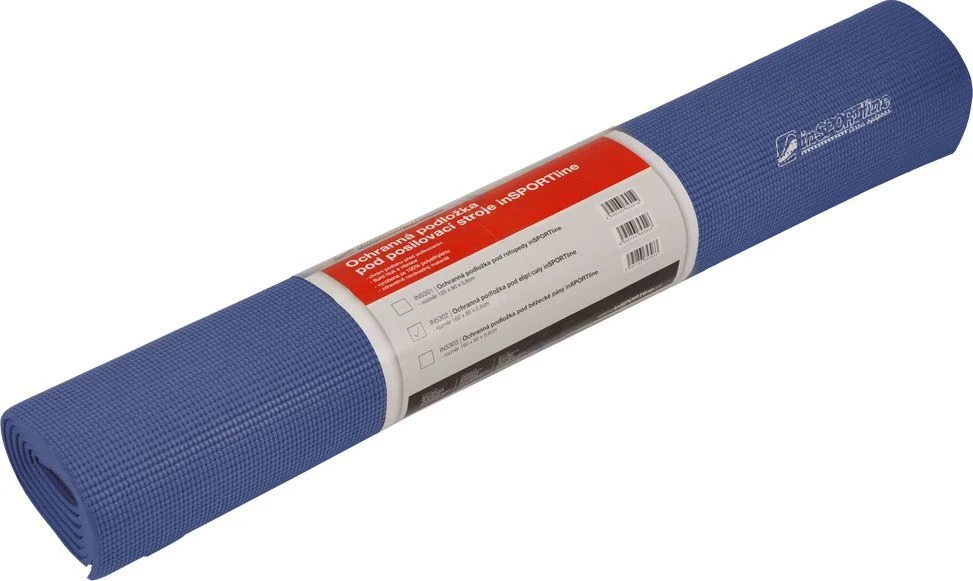 Treningsmatte 120x80x0,6cm Blå, Beskyttende Underlag – InSPORTline 120