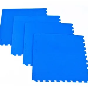 Treningsmatte gulvbeskytter 61x61x0,8cm blå utstyr – 61cm Spokey SCRAB