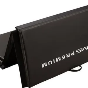 Treningsmatte Sammenleggbar 240x120x5cm, PVC, Svart HMS MGS01