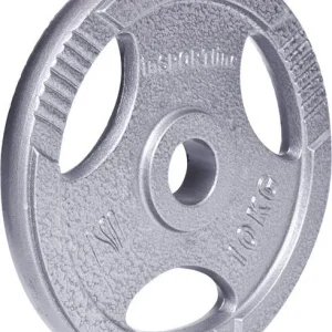 Vektskive 10kg 30mm Stål Med Grep InSPORTline Hamerton 12711