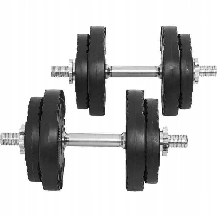 Vektskive 10kg vinyl, 30mm hull – til styrketrening – Gorilla Sports