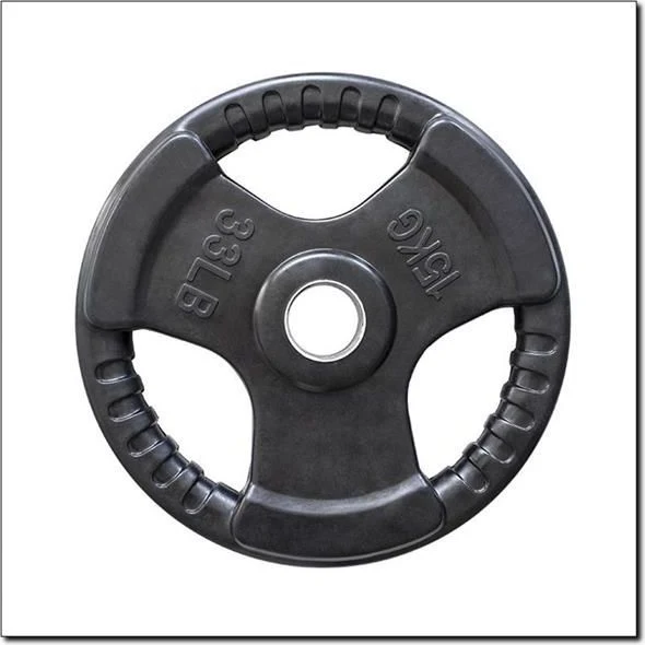 Vektskive 15kg olympisk gummiert støpejern 51mm hull HMS TOK15 17034