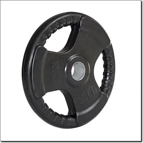Vektskive 15kg olympisk gummiert støpejern 51mm hull HMS TOK15 17034