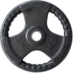 Vektskive 20kg Olympisk Gummiert 51mm Støpejern – HMS 17-6-208