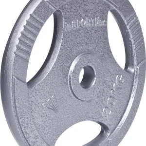 Vektskive 20kg stål 30mm med grep, til stang inSPORTline Hamerton 12713