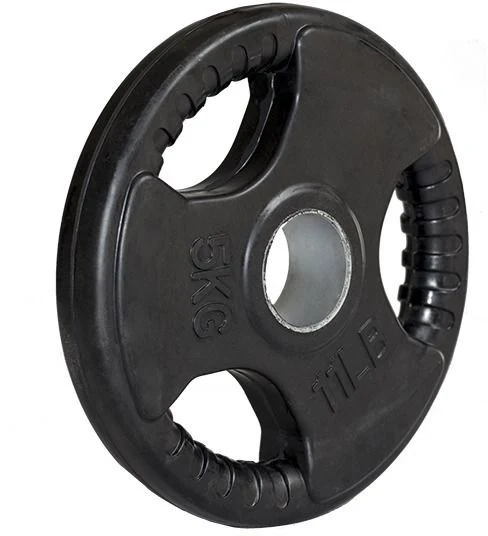 Vektskive 5kg Olympisk Gummiert 51mm Støydempet – HMS 17-6-205
