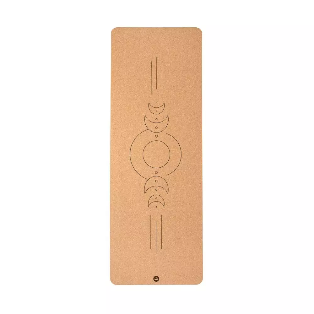 Yogamatte kork, BOKS (6 stk.) LUNA (4 mm, 185 x 66 cm)