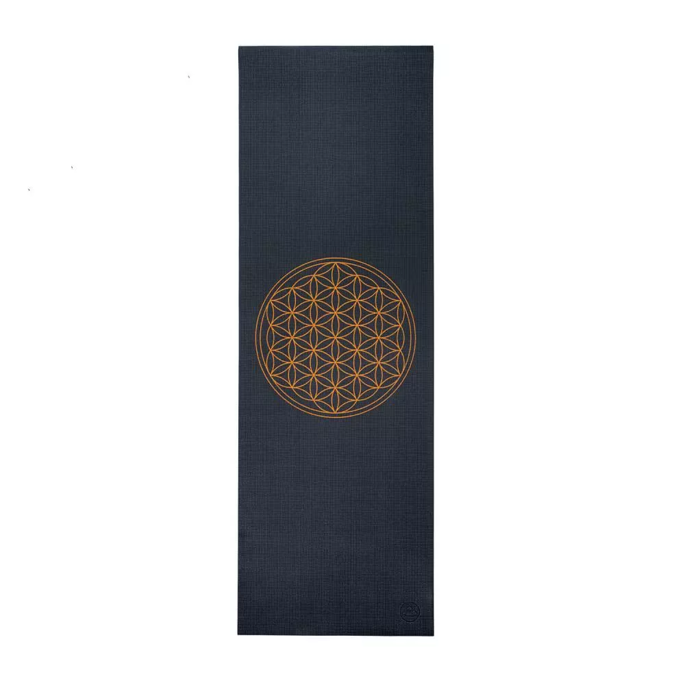 Yogamatte LEELA Collection Flower Life BOX (12 stk.) - "12 11" TILBUD! (4,5 mm, 183 x 60 cm)