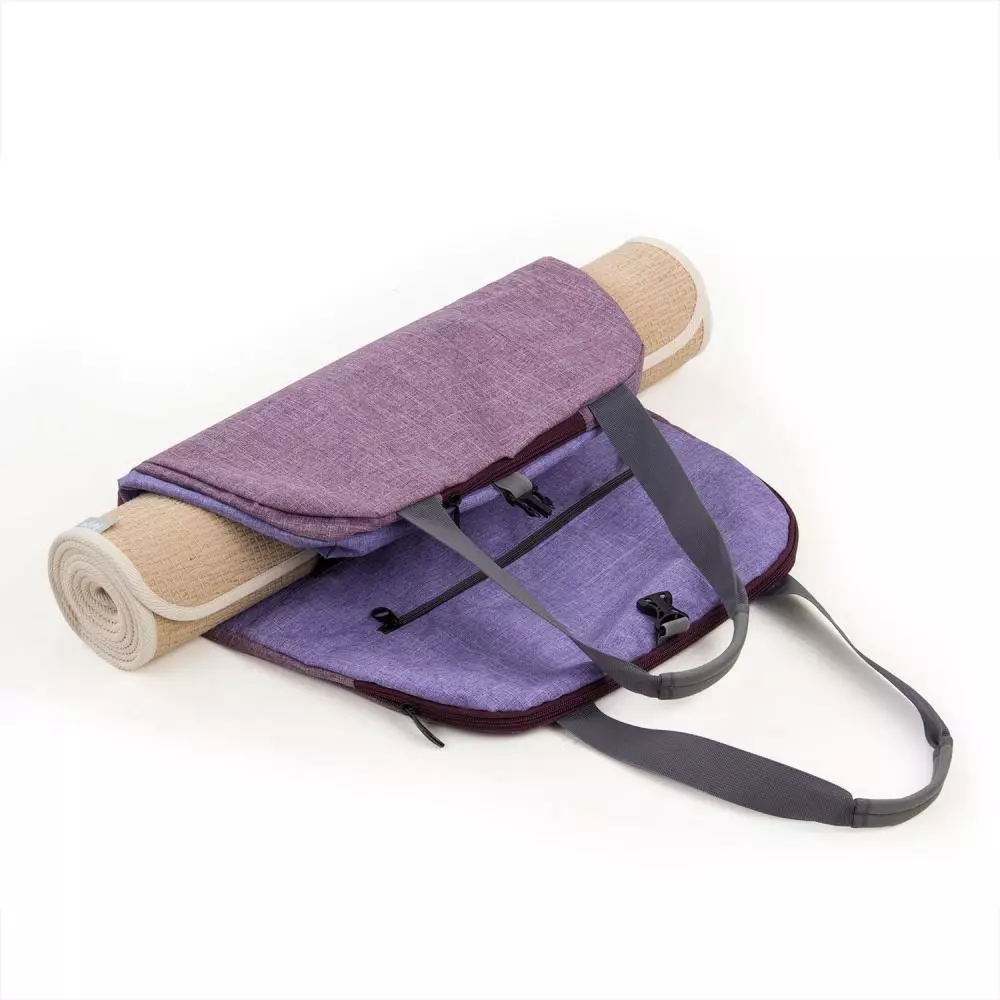 Yogamattepose, NAMASTÉ, lys bær