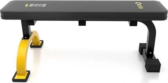 Treningsbenk Flat Med Ryggstøtte, HMS Premium L8012