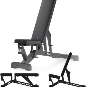 Treningsbenk Justerbar Hjemmetrening, Sete 40x25cm, Rygg 81x25cm ZIPRO Pumpiron
