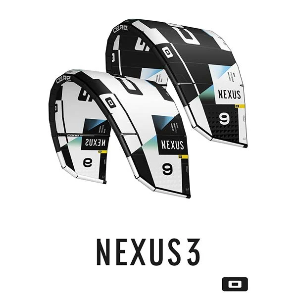 Demo Core Nexus 3 9m tubekite - allround kitesurfing demokite - På lager i Norge