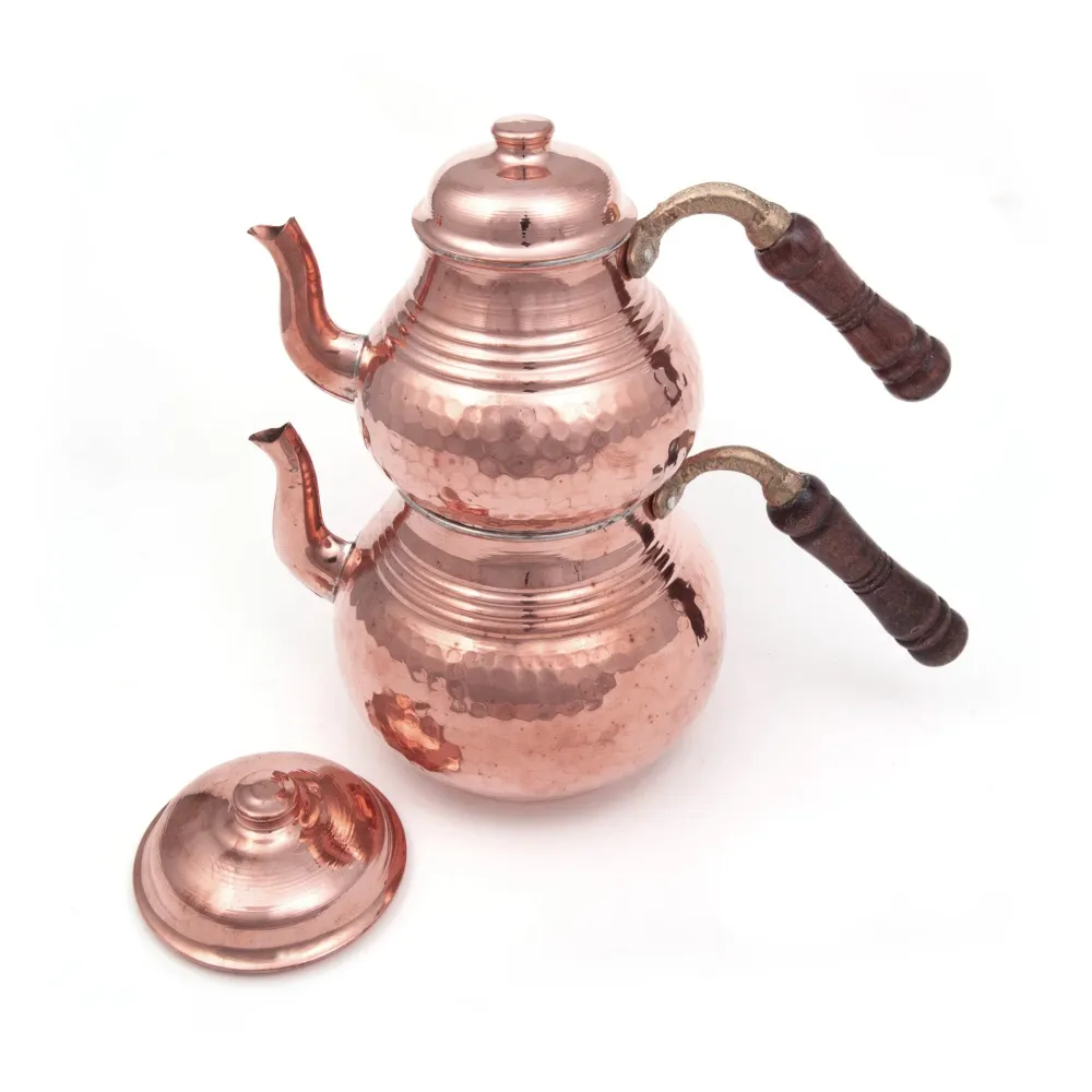 Hamret kobber tyrkisk tekanne