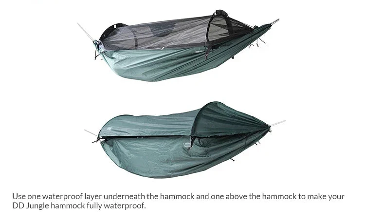 Canopy overdekning til Superlight Jungle hengekøye - DD Hammocks