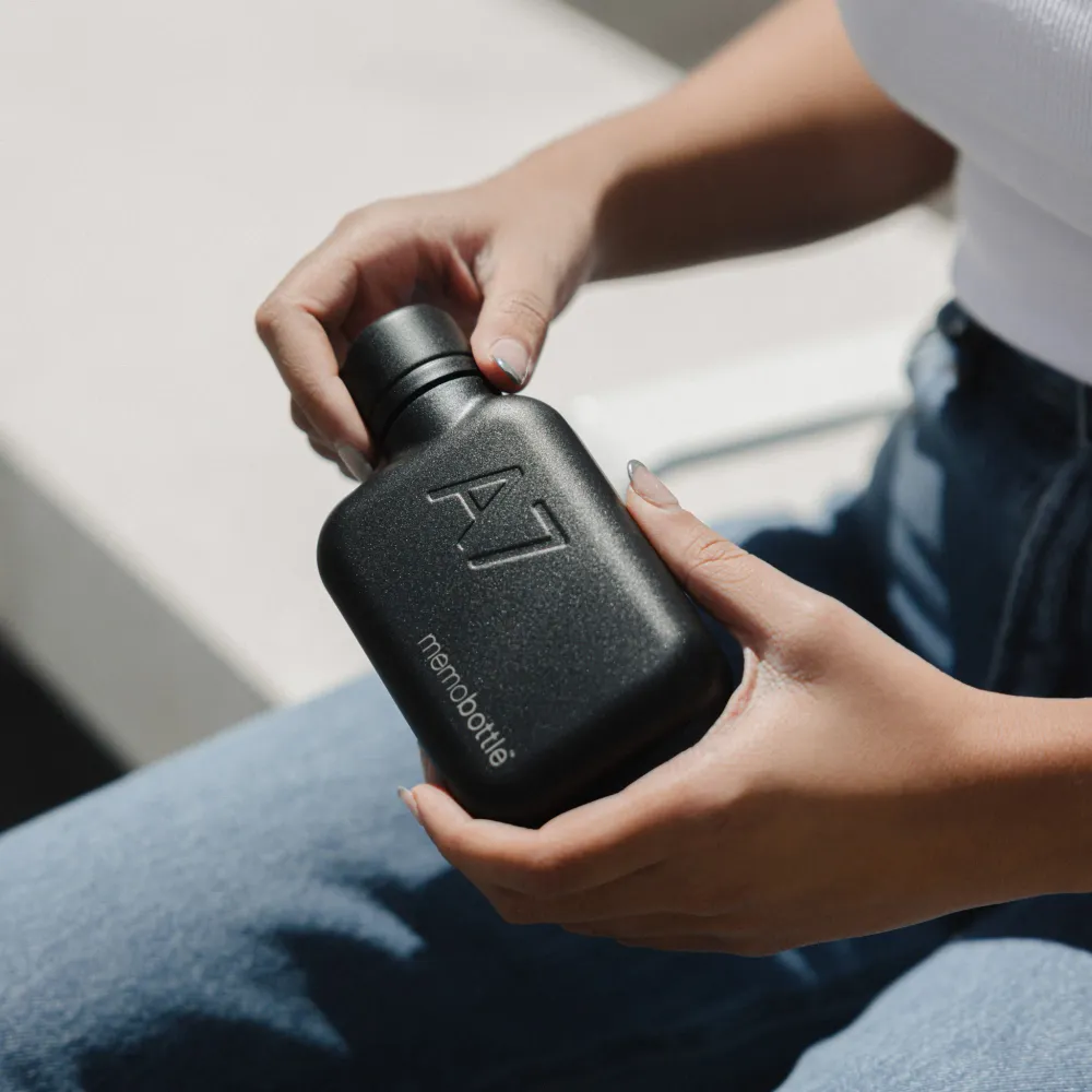 Memobottle™ A7 Stainless Steel 250ml, Black