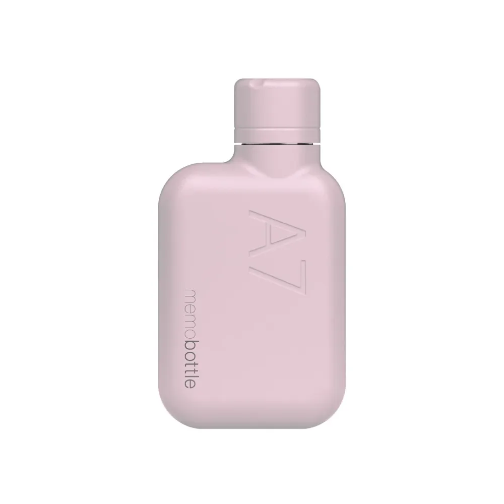 Memobottle™ A7 Stainless Steel 250ml, Pink Salt