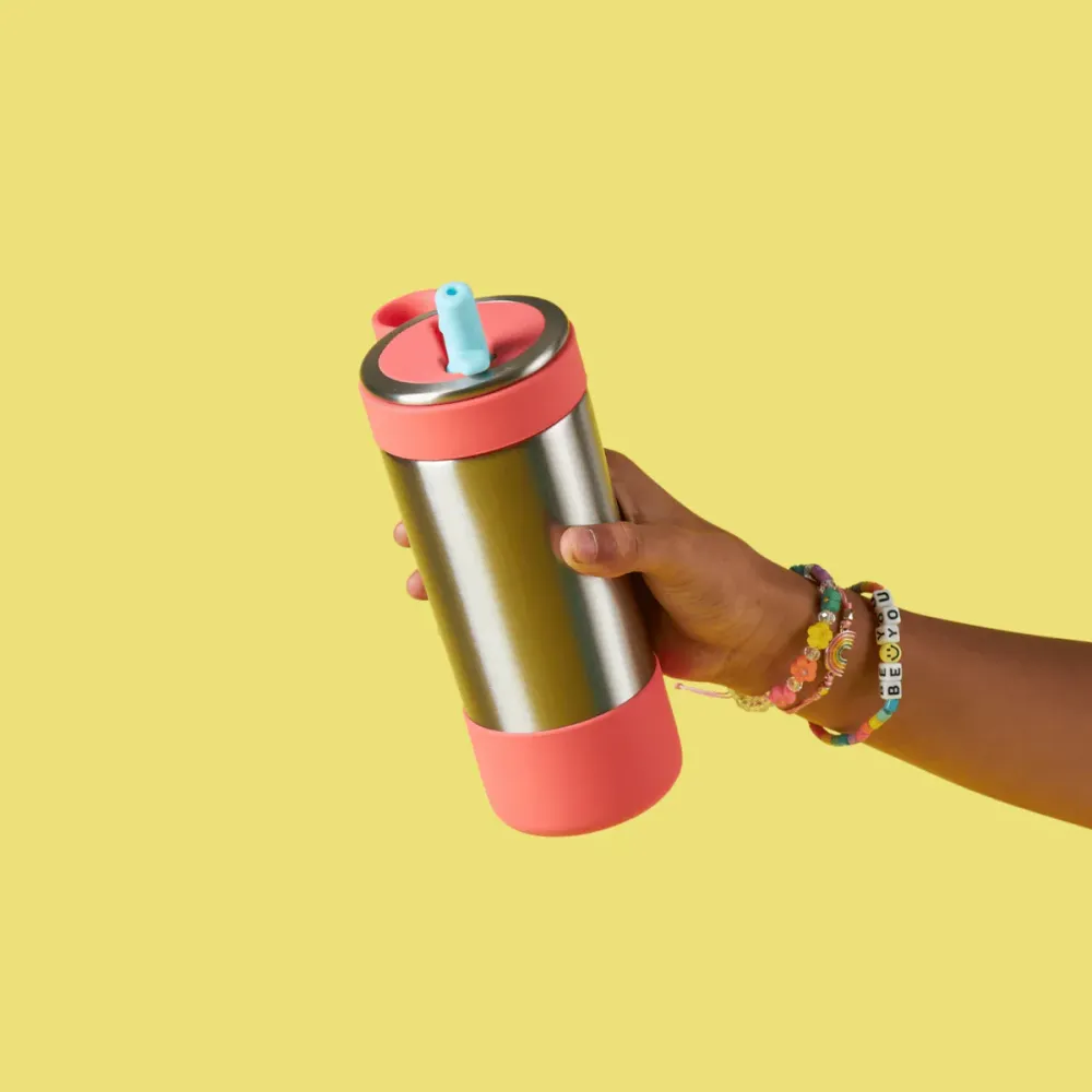 PlanetBox Glacier Water Bottle, Coral Reef