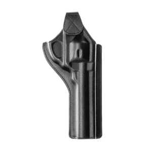 Beltehylster i Lær til Dan Wesson 715 6/8 Revolver - Svart