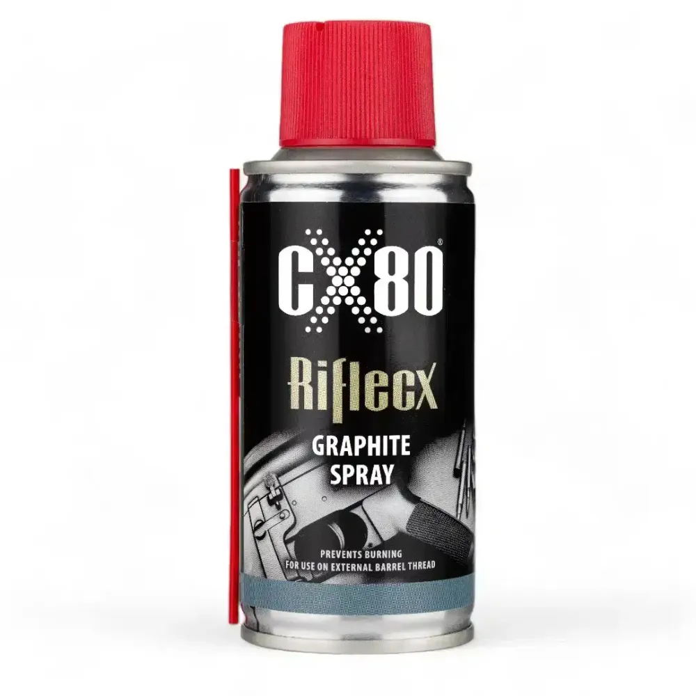 RifleCX Grafittspray 150ml – Tørrsmøring høy belastning