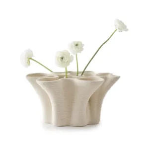 Tell Me More – Fiordo Vase Small, Off-white