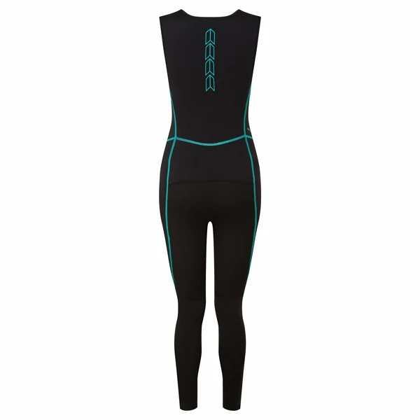 Gill, 5017W Dynamic Long Jane, kvinner, svart, størrelse 14