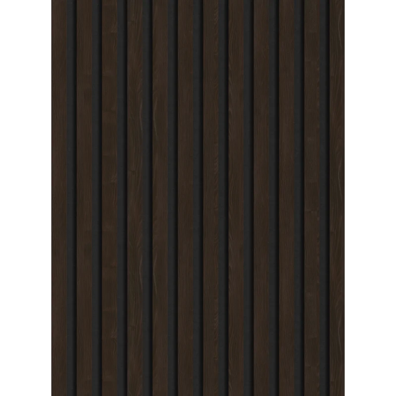 Veggplater 275 x 30 cm heban brun Akustisk Mexen Lam – S105-275307-3015-022