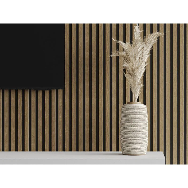 Veggplater 275 x 30 cm natur valnøtt Akustisk Mexen Lam – S105-275307-3015-016