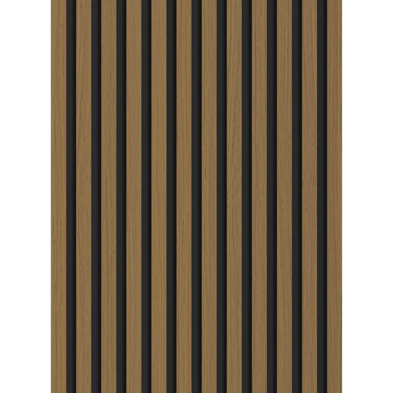 Veggplater 275 x 30 cm teak Akustisk Mexen Lam – S100-275307-3015-014