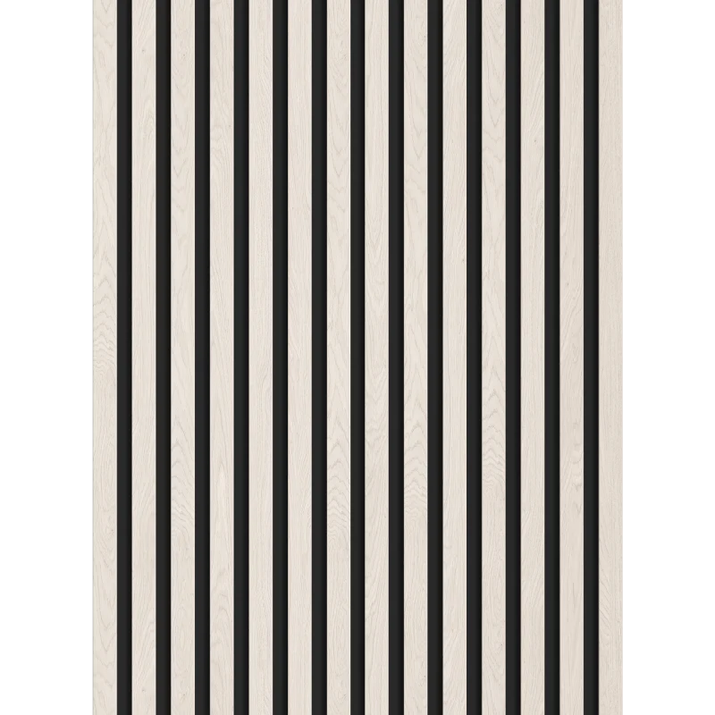 Veggplater 275x31,5 cm eik hvit Akustisk Mexen Lam – S100-275317-2812-067