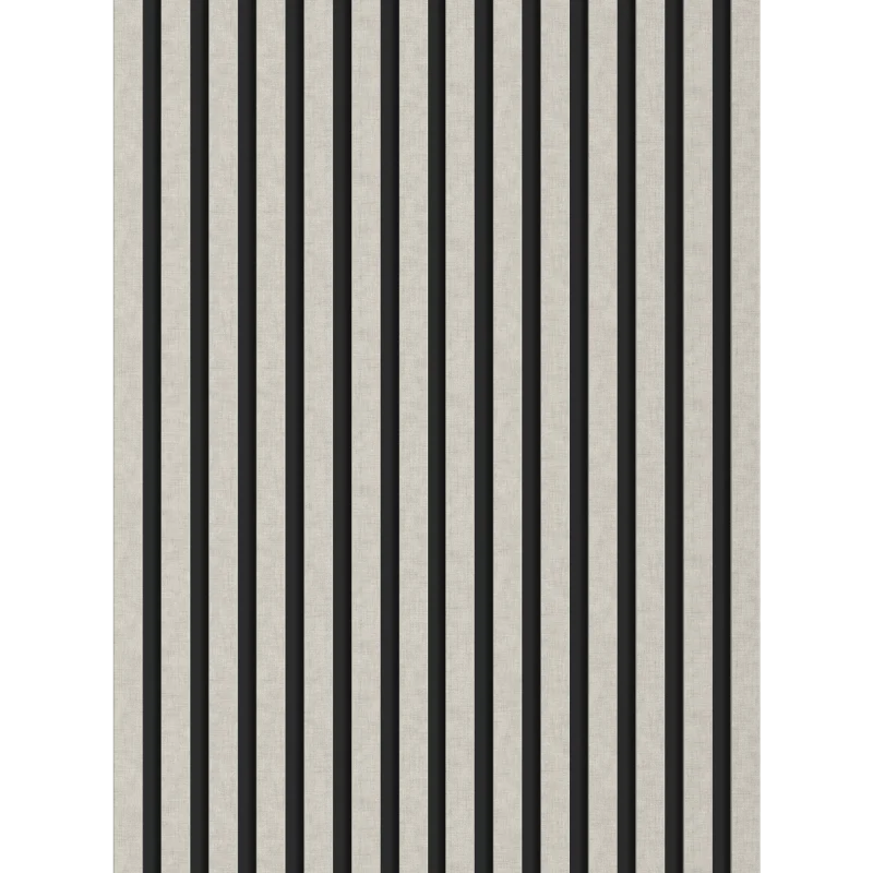 Veggplater 275x31,5 cm grå len-struktur Akustisk Mexen Lam – S100-275317-2812-068
