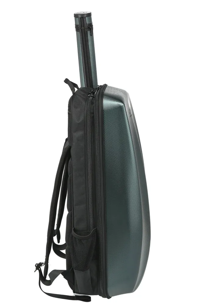 GEWA ryggsekk Fioliner-etui Space Bag - Green 4/4 - 3/4 (33 x 67 (med bueetui 79 ) x 19 cm)
