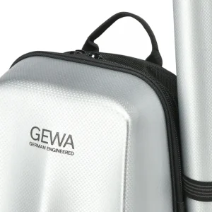 GEWA ryggsekk Fioliner-etui Space Bag - Silver 4/4 - 3/4 (33 x 67 (med bueetui 79 ) x 19 cm)