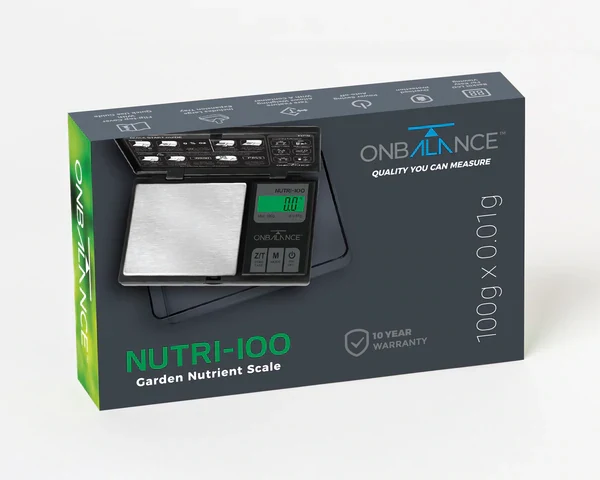 On Balance - NUTRI- 100 - (100 gram x 0.01 gram) lommevekt