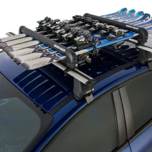 Rhino-Rack Universal Ski/Snowboard Carrier - Fits 6 Pairs Skis or 4 Snowboards - Black