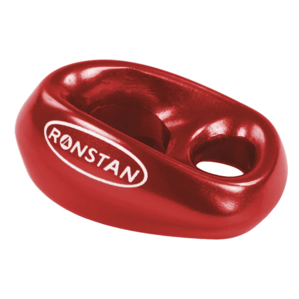 Ronstan, støtblokk 10 mm tau, rød (1 stk), 1000 kg bruddstyrke